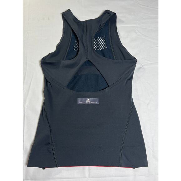 Adidas Stella McCartney Women's Black &  Navy Tank, Size Small, Excellent Cond. - Picture 5 of 6